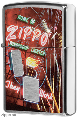 Зажигалка Zippo 24069 Neon Sign