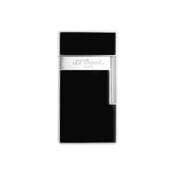 Зажигалка S.T. Dupont Big D Black Lacquer & Chrome Lighter, 25001