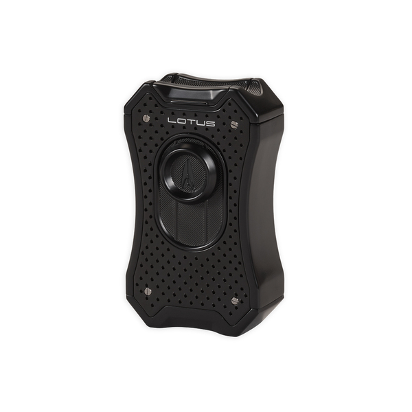Зажигалка Lotus T9010 black perf & black