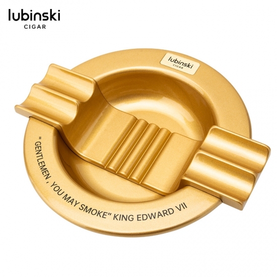 Пепельница на 4 сигары Lubinski YJA-20039-GD