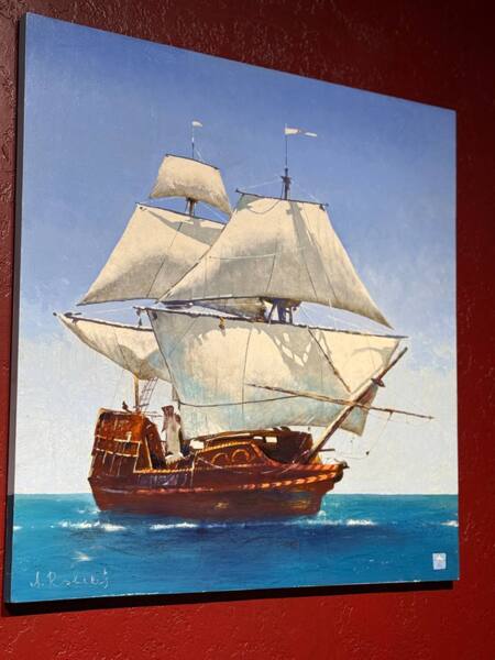 Картина "Галеон"