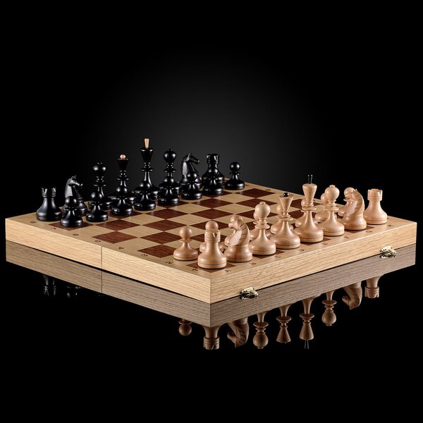 Шахматы "Ретро 60-х" (складная доска)