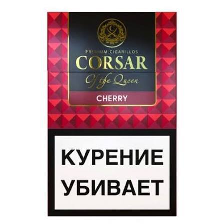 Сигариллы с фильтром CORSAR OF THE QUEEN с ароматом вишни