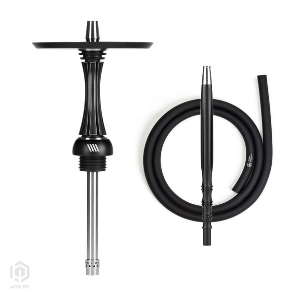 Шахта ALPHA HOOKAH MODEL X Reverse Black Matte